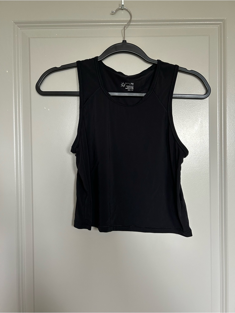 aerie Women’s Black Dry Fit Athletic Tank Top